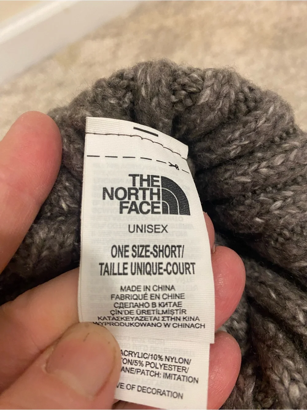 The North Face cozy ribbed